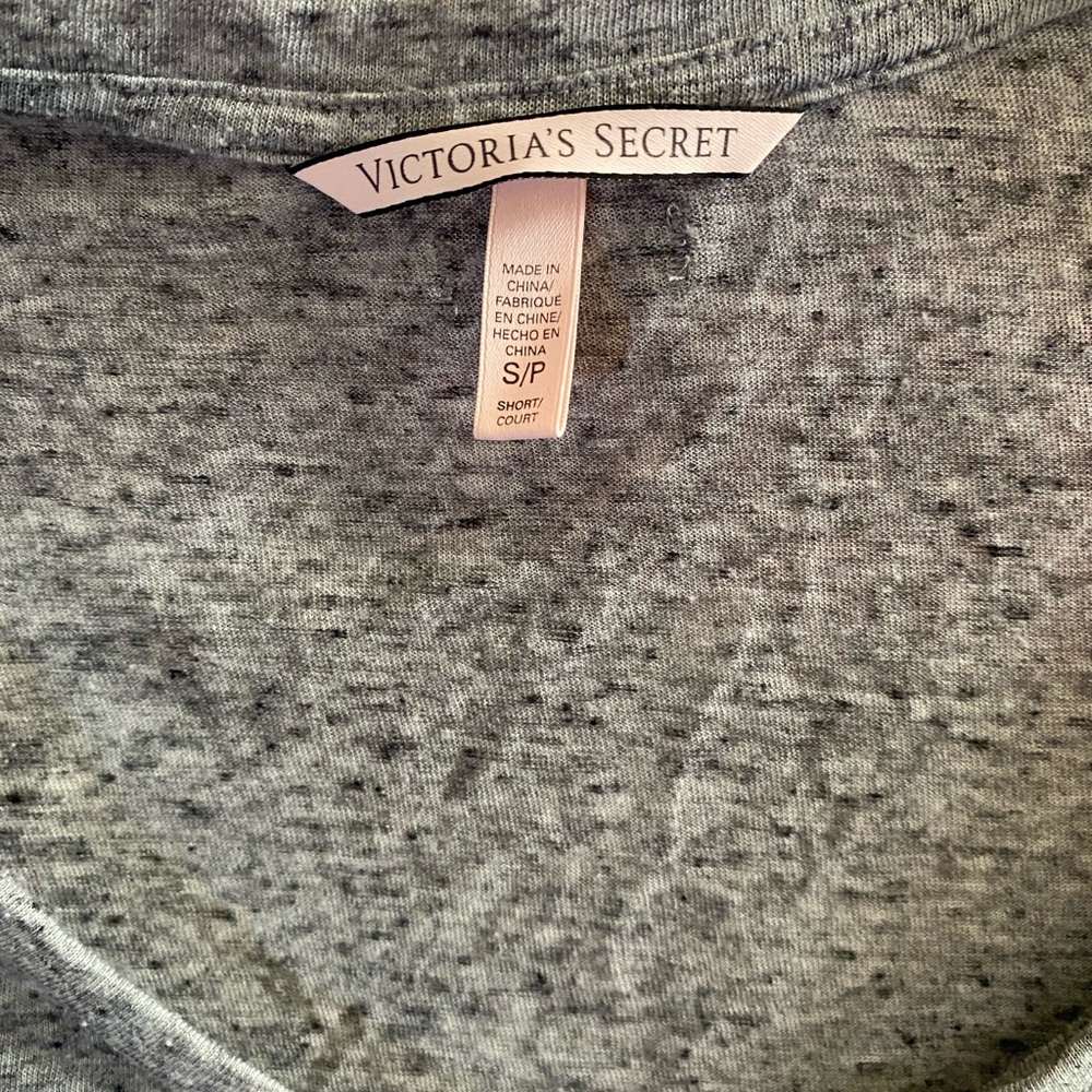 Victoria's Secret Heathered Gray Tee